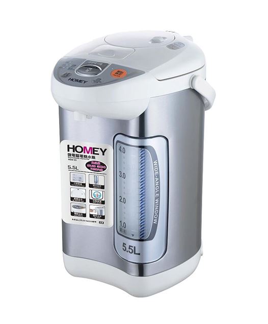 图片 HOMEY 微電腦電熱水瓶 5.5L NEW-55